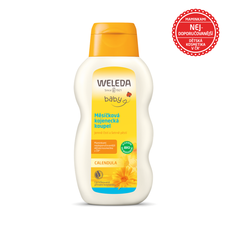 WELEDA Nechtíková dojčenská kúpeľ 200ml